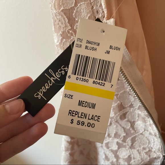 Speechless White Lace Sleeveless Dress - Picture 9 of 9